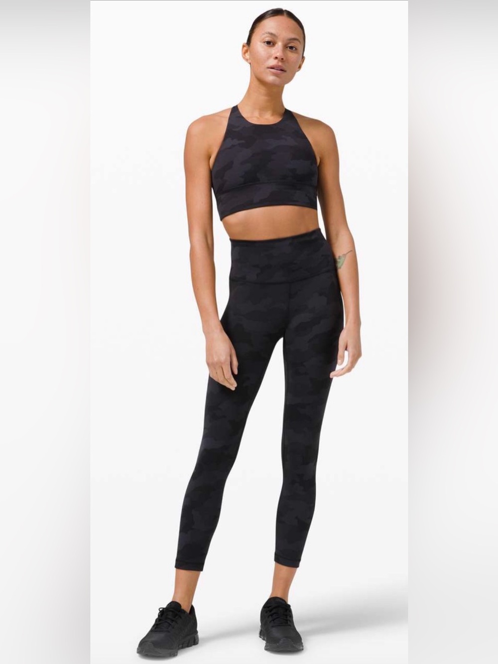 Lululemon Wonder Train High-Rise Crop 23” – Size 4 Camo